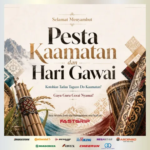 Selamat Menyambut Tadau Kaamatan & Gawai Dayak!