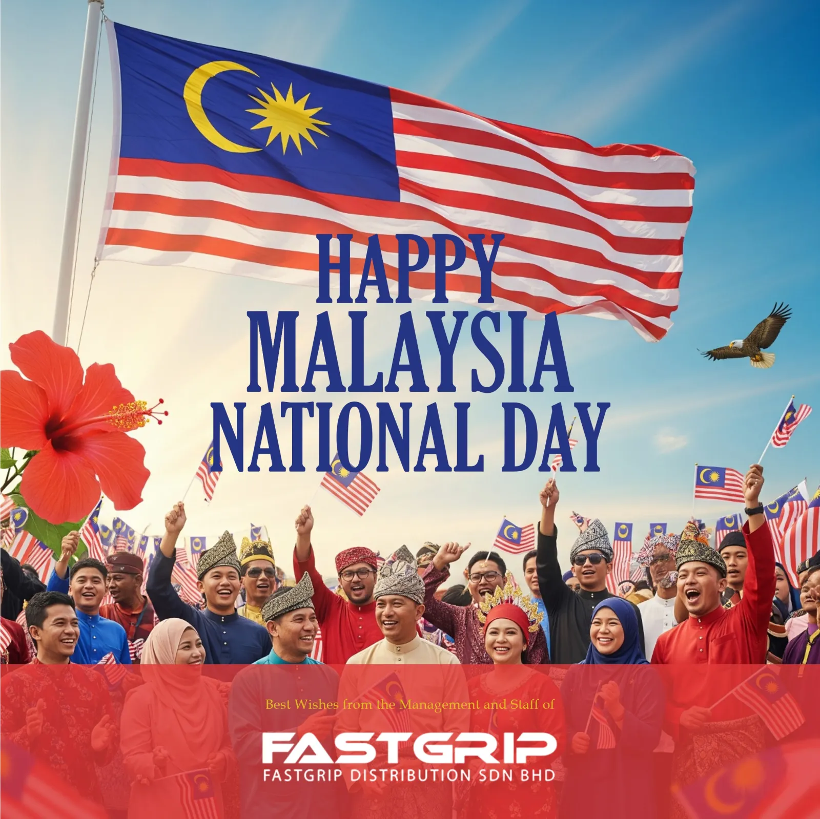 Happy 68th Malaysia National Day!